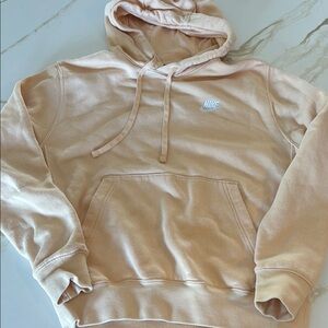 Nike light peach colored  Hoodie